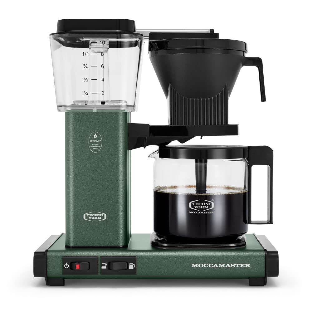 Technivorm Moccamaster KBGV Select full pot view for faster brewing readiness