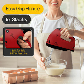 TechnoLegend hand mixer durable build promises long-lasting performance.
