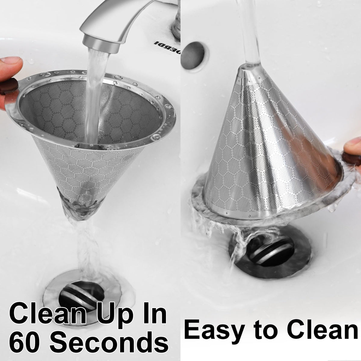 TechShare reusable filter saves waste and cups compared to paper filters.