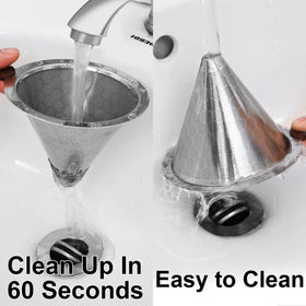 TechShare reusable filter saves waste and cups compared to paper filters.
