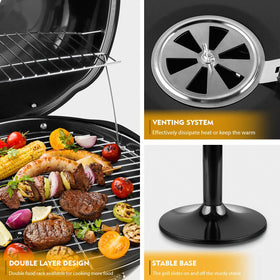 Techwood Electric Grill with adjustable heat control enables precise cooking.