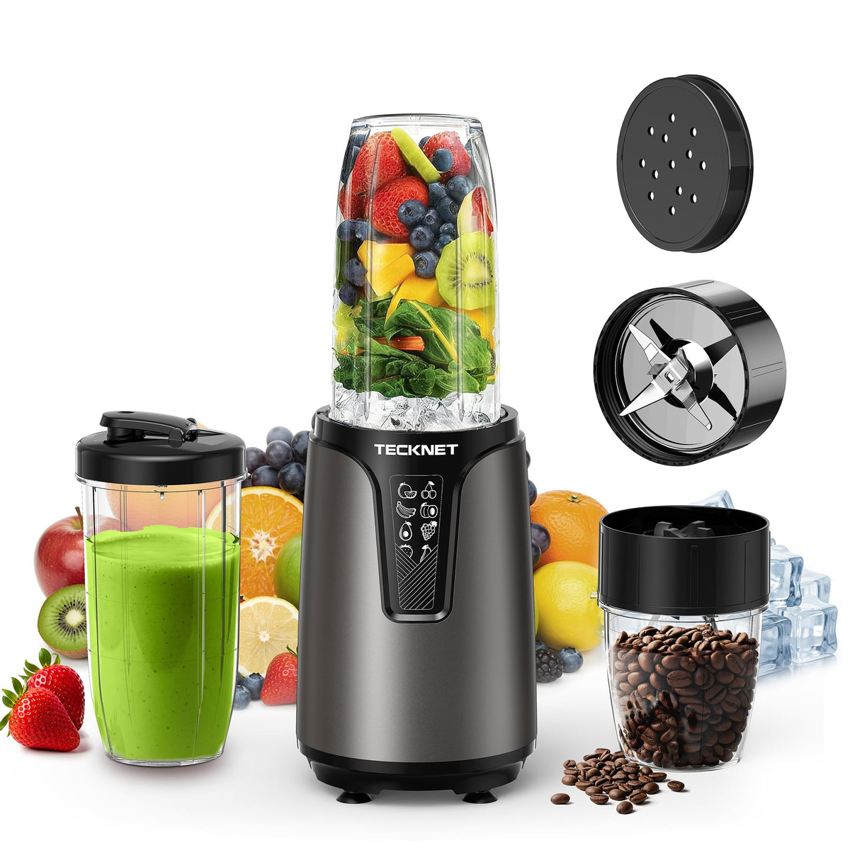TECKNET 25000RPM personal blender motor for fast smoothies