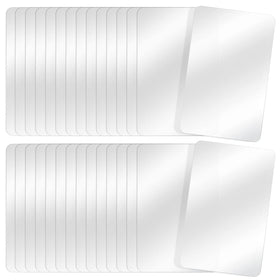 Tecmisse clear placemats protect surfaces and simplify cleanup after meals.