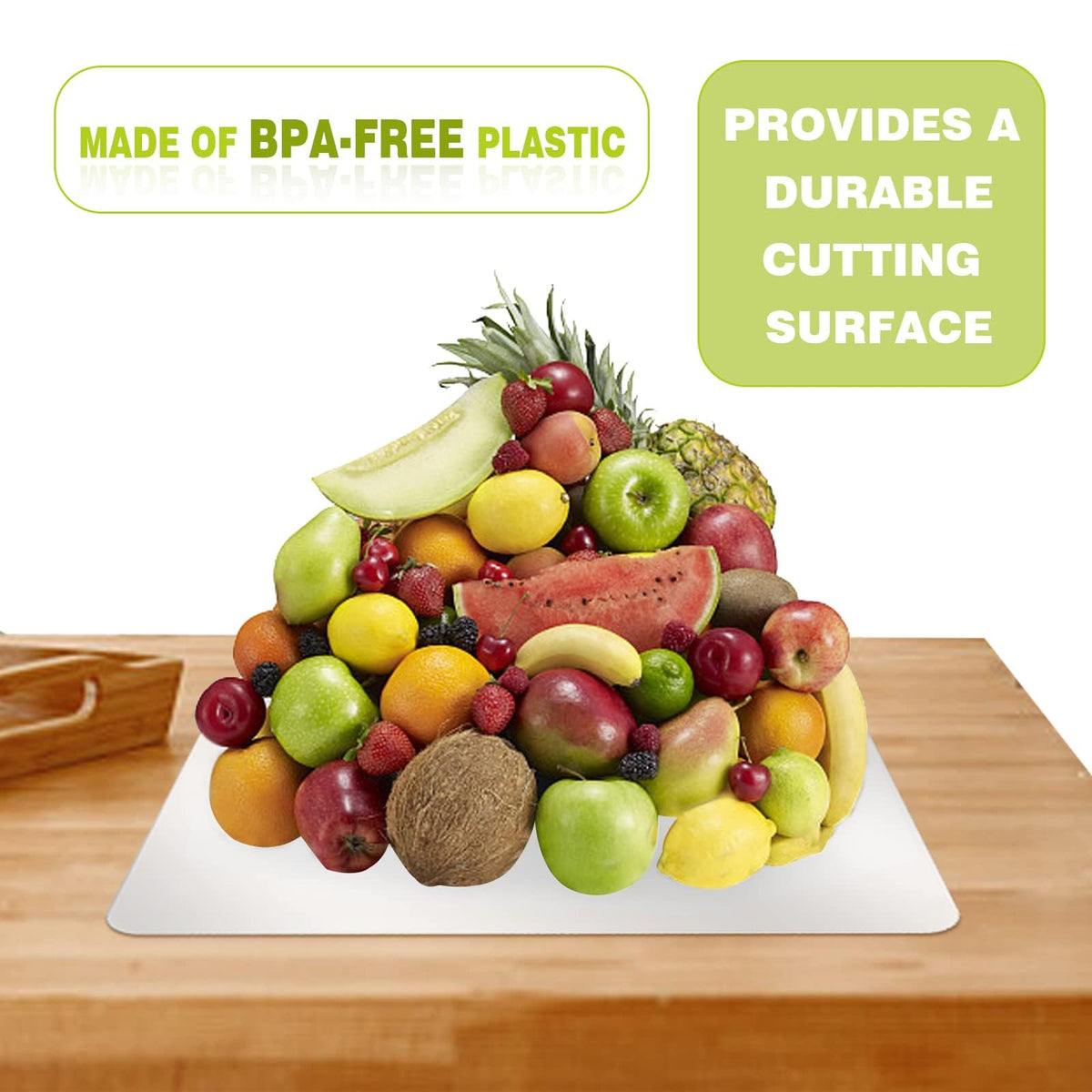 Tecmisse plastic placemats suitable for multi-surface use from drawers to desks.