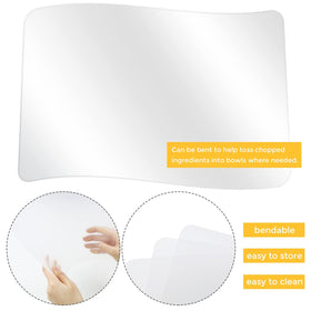Tecmisse washable placemats double as fridge shelf liners for quick refresh.