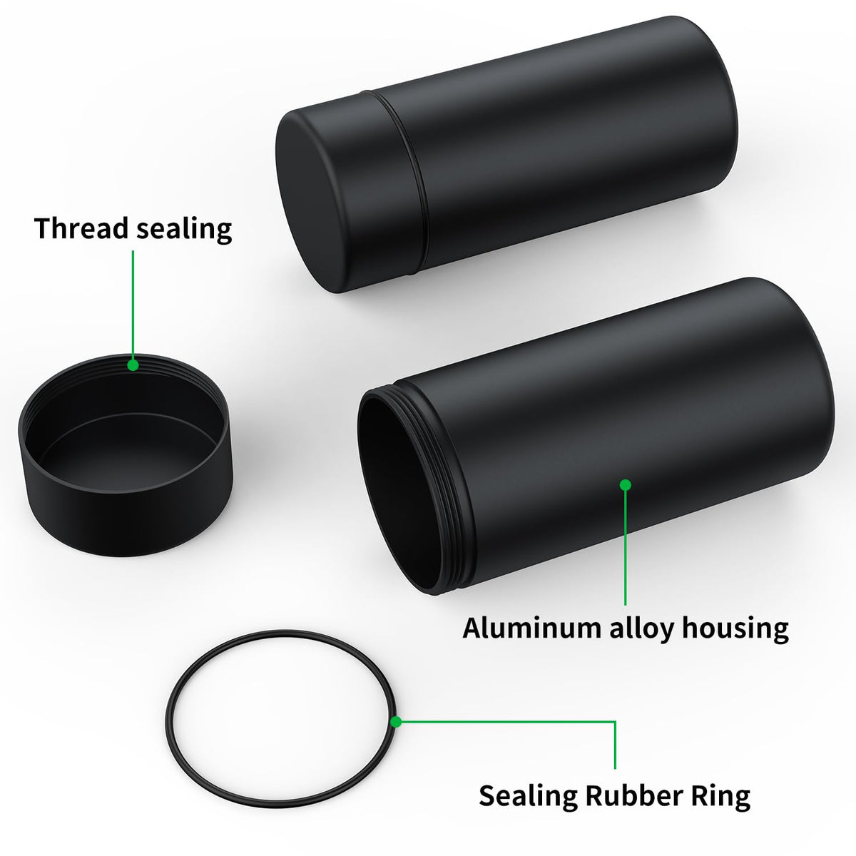 TecQach durable thick aluminum build resists knocks and drops on travel