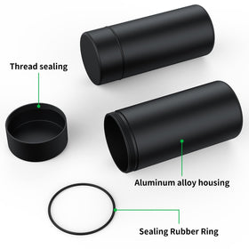TecQach durable thick aluminum build resists knocks and drops on travel