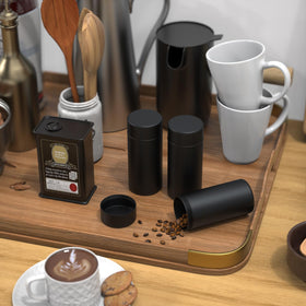 TecQach stylish 3-pack design keeps items discreet and organized