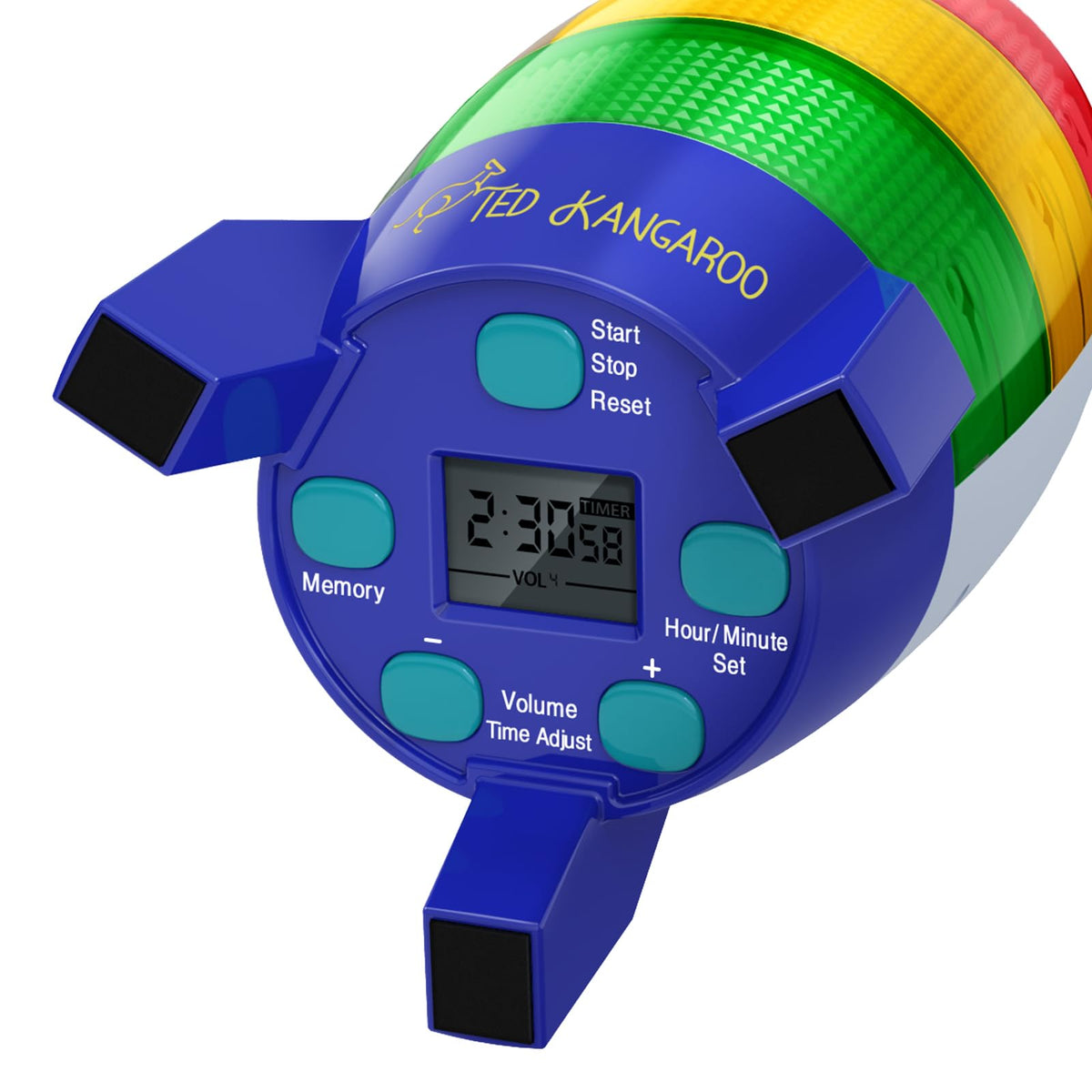 Ted Kangaroo Countdown Timer compact-desk-setup fits any study space.
