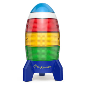 Ted Kangaroo Countdown Timer rocket display helps kids stay focused with clear time cues.