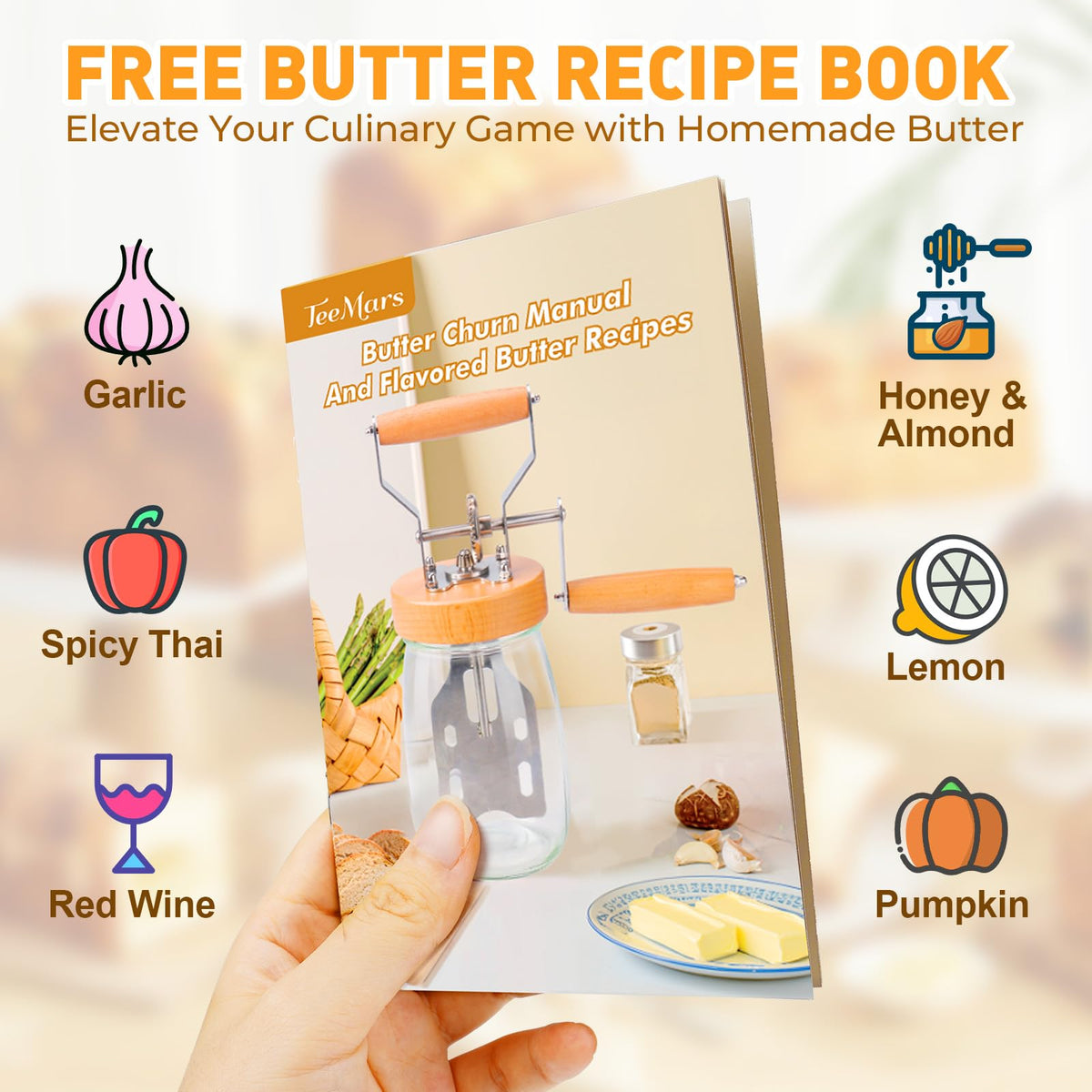 Teemars Cheese Cloth for butter straining ensures smooth texture