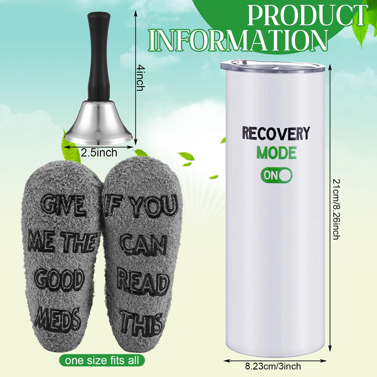 Teenyyou recovery socks soft cotton with funny message for daily comfort