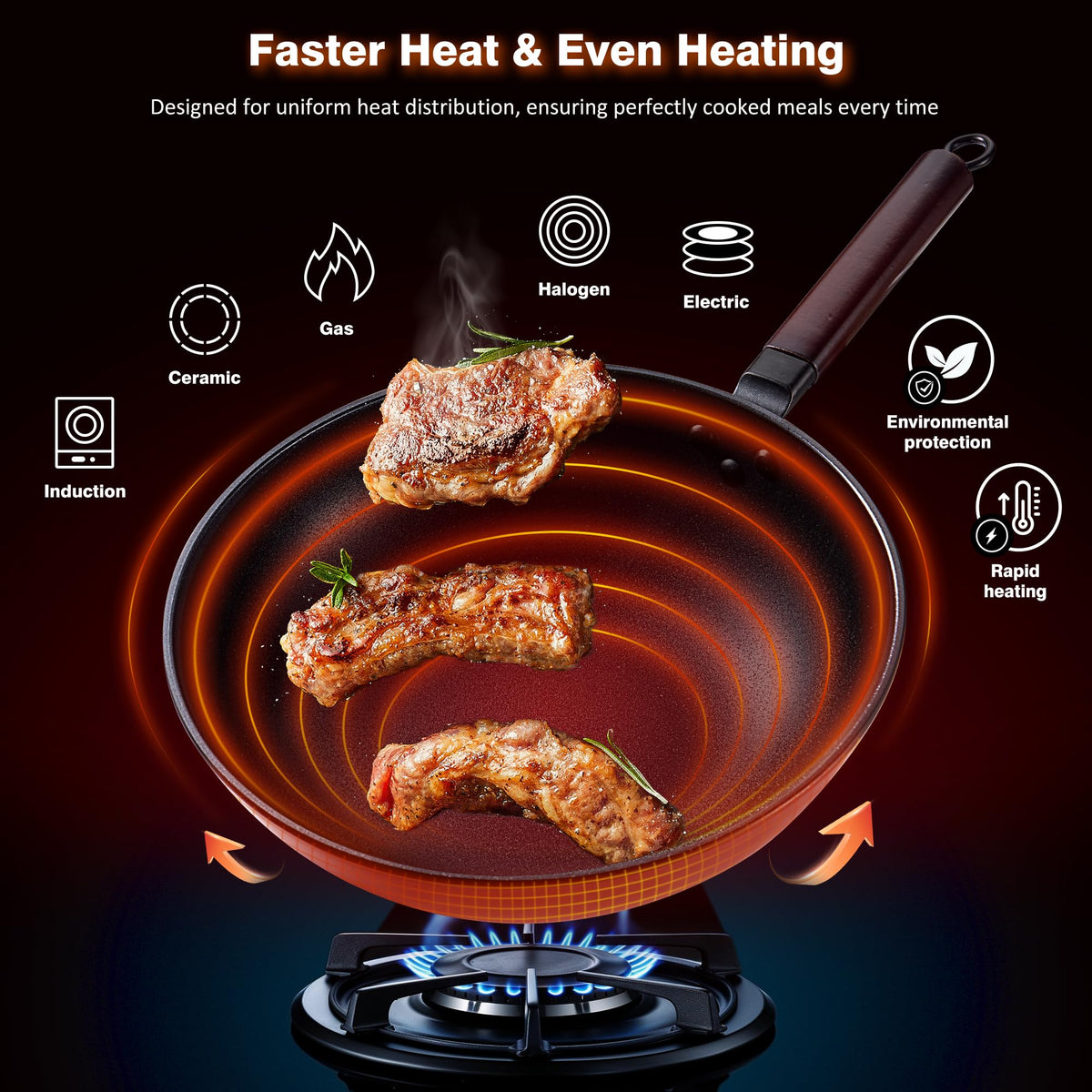 Teewe dish brush cleans easily after cooking without harsh scrubbing