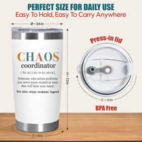 TEEZWONDER BPA-free durable tumbler resists wear during daily use