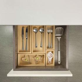 Teicui bamboo jewelry storage in a drawer for easy access