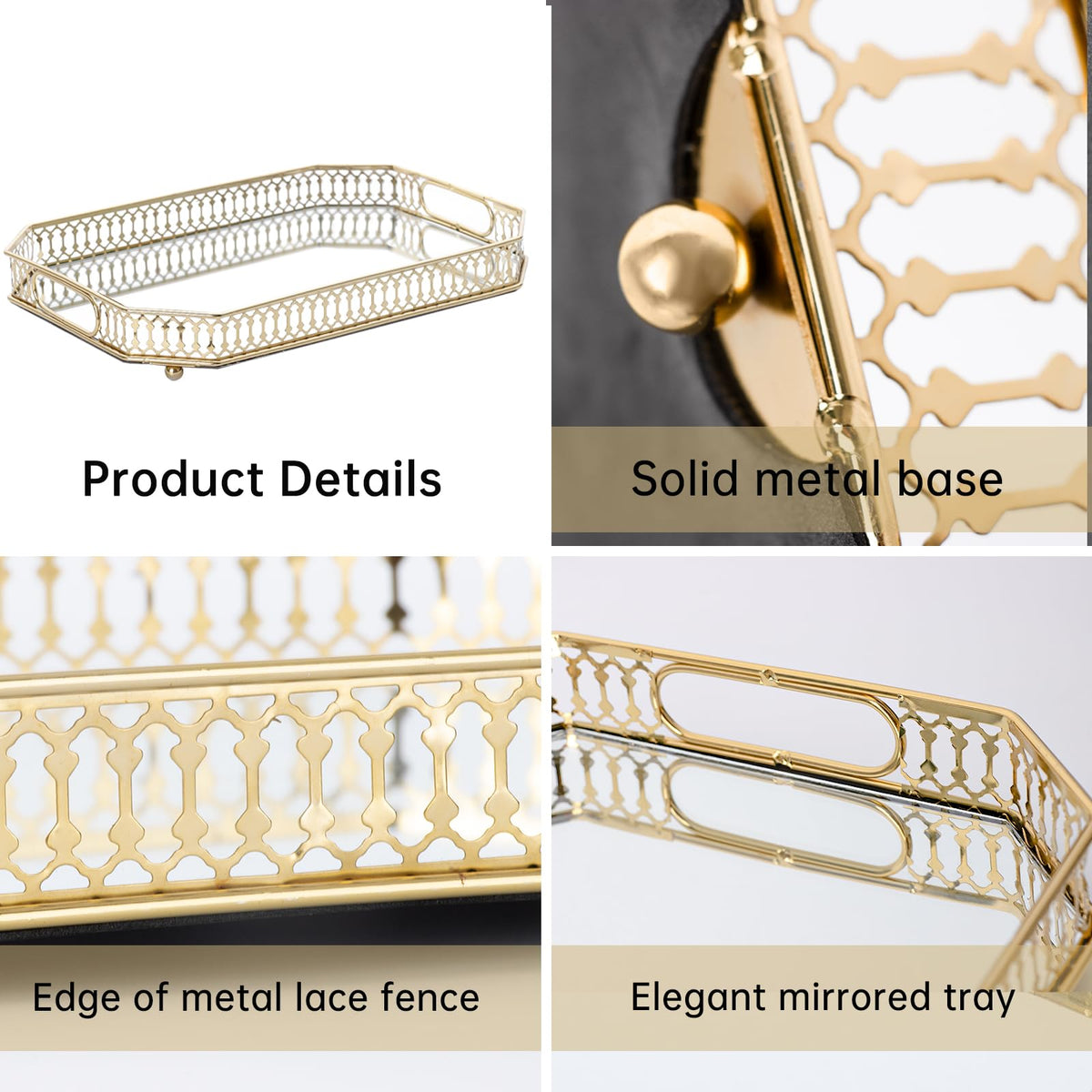 TEITEAI tray with integrated drain board helps contain spills for easy cleaning.