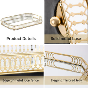 TEITEAI tray with integrated drain board helps contain spills for easy cleaning.