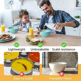 Teivio bowls are lightweight and child-friendly for everyday use