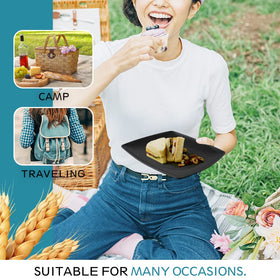 Teivio dishwasher-safe and freezer-safe dinnerware for everyday meals.