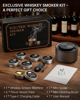 TELAVIT Portable smoker weighing 0.48 pounds, great for travel and gatherings.