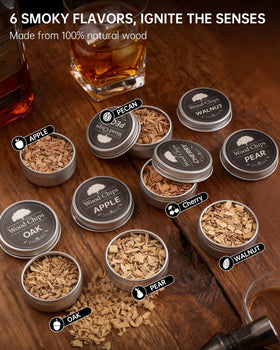 TELAVIT Oak wood chips flavor brings bold, mature notes to whiskey.