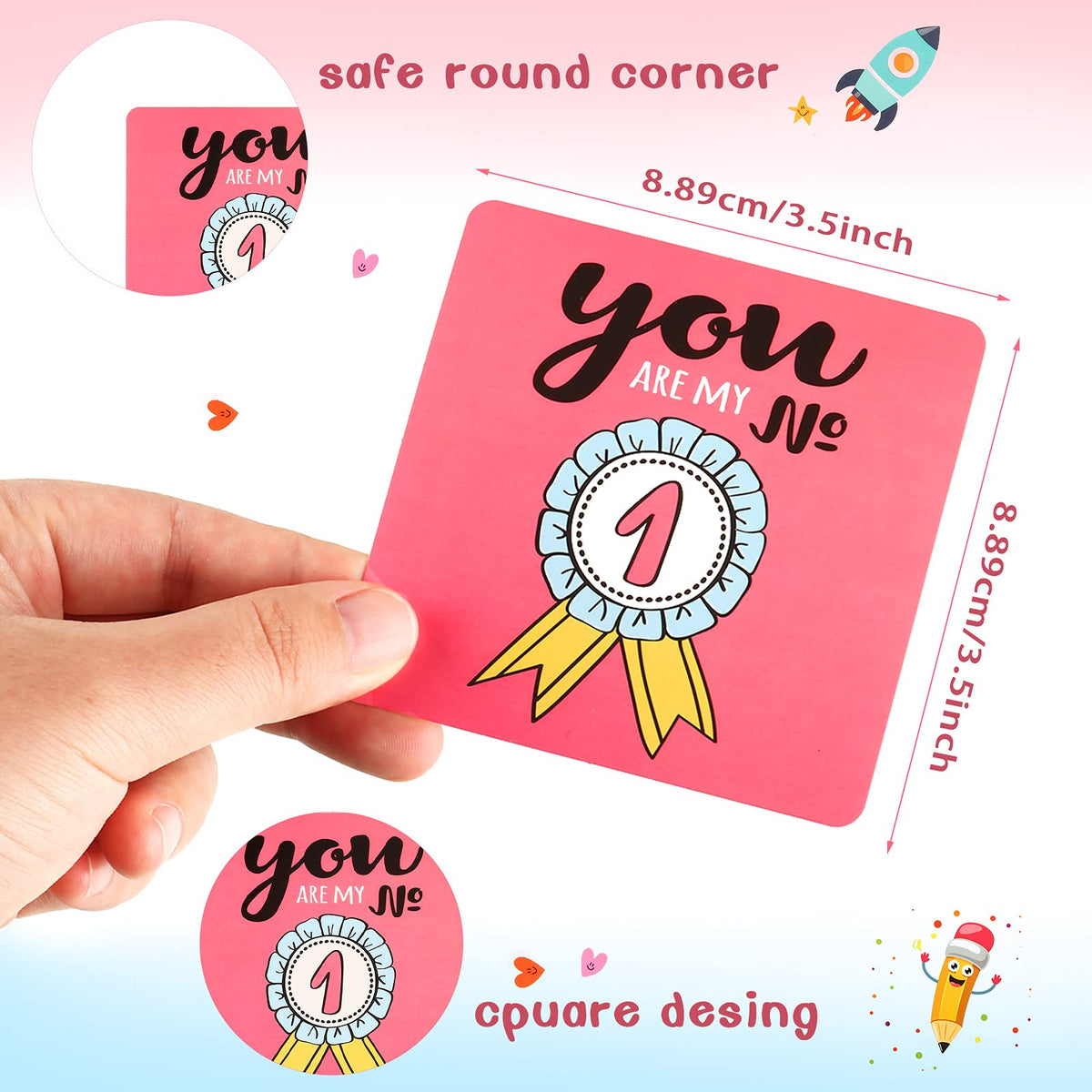 Teling lunchbox notes feature inspiring phrases to motivate kids daily
