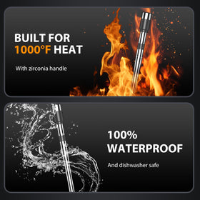 TEMMIO dual probes track internal and ambient temperatures for accurate control.