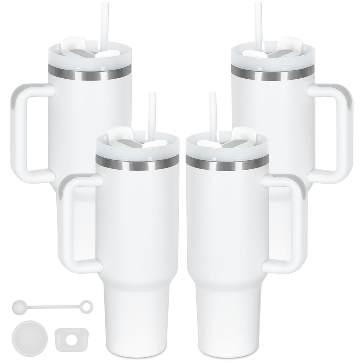 Temolulu 40oz tumbler with handle enables easy on-the-go hydration.