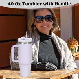 Temolulu cup-holder-friendly 40oz tumbler fits most car cup holders.