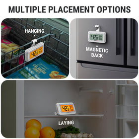 TempPro compact design fits in small fridges and coolers
