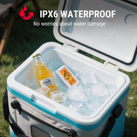 TempPro compact design fits shelves and mini fridges.