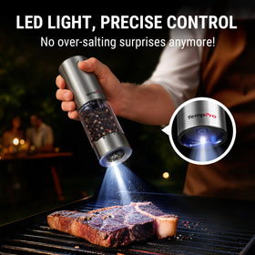 TempPro durable stainless steel construction with dust cover for long-term use.