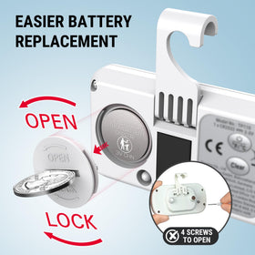 TempPro precision minus4 to 122F range provides reliable readings.