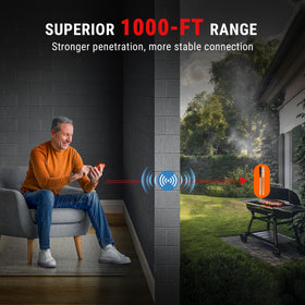 TempPro TempSpike with two ultra-thin probes for fast readings.