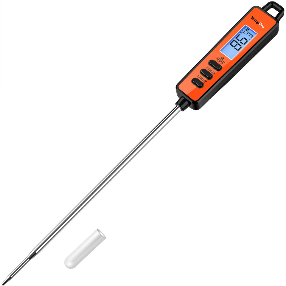 TempPro TP01A fast and accurate read for quick doneness checks.