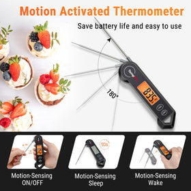TempPro TP19H IP65 waterproof for easy cleaning against splashes.