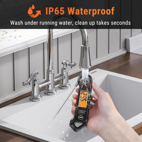 TempPro TP19H magnetic back for convenient surface storage.