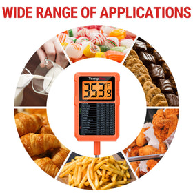 TempPro TP510 includes a battery for ready-to-use performance