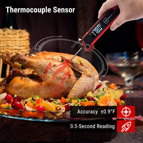 TempPro TP620 motion-sensing wake mode conserves battery