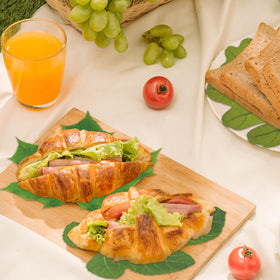 Tenceur summer-party leaf parchment paper for clean serving