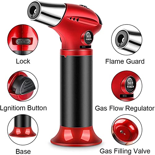 Tencoz mini torch safety guard protects fingers during cooking tasks