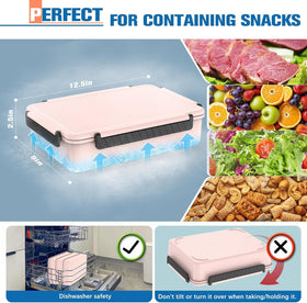 TENDWARE 12.5 by 9 inch tray provides ample serving space.