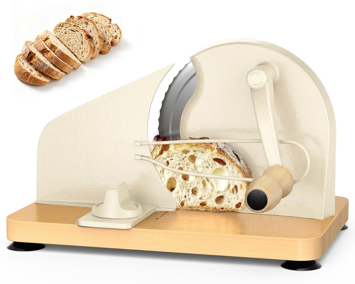 TENGIZUOHZ bread slicer supports versatile loaves with consistent cuts.
