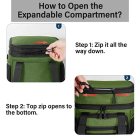 TENKIST handles and shoulder strap offer easy transport on job sites.