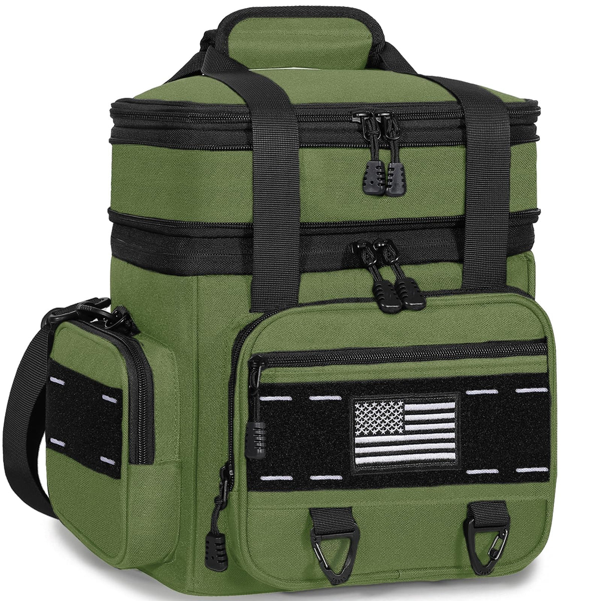TENKIST Expandable lunchbox side patch enables personalized customization for outdoor use.