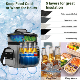 TENKIST Tactical Lunch Box leakproof design prevents spills during transport.