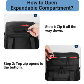 TENKIST lunch box Velcro patch area for personalization