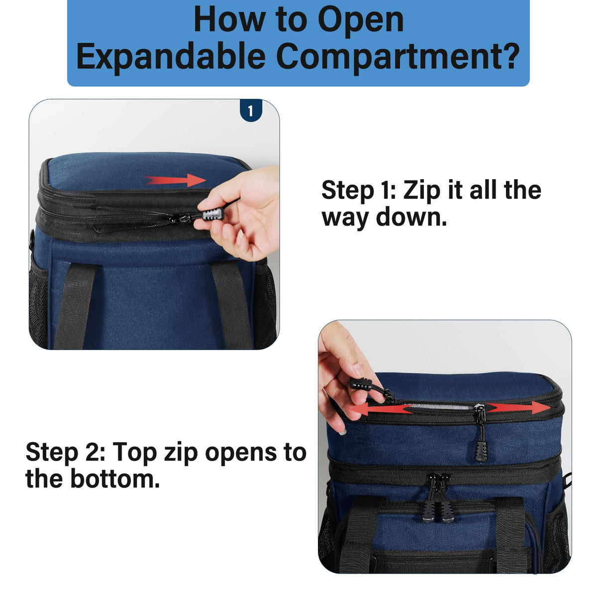 TENKIST lunch box waterproof and leakproof design prevents spills during transport