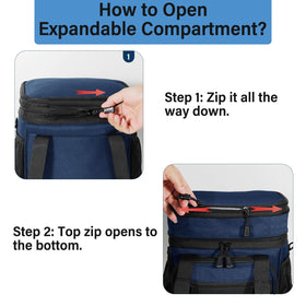 TENKIST lunch box waterproof and leakproof design prevents spills during transport
