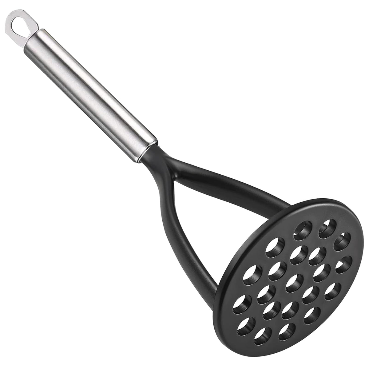 TENTA KITCHEN nylon potato masher with round blade for smooth non-stick mashing